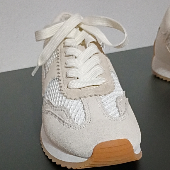 Dolce Vita Beige and White Sneakers - Picture 7 of 7